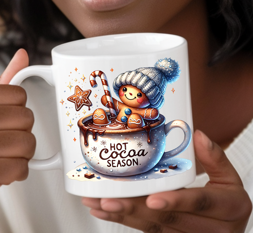 Gingerbread Man, 15oz Coffee Mug
